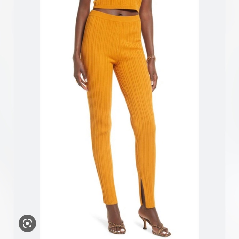 Open Edit Split Hem Sweater Pant | M